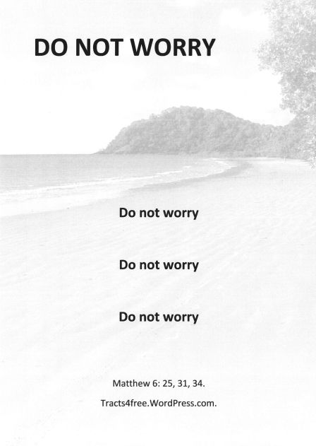 Do not worry poster.